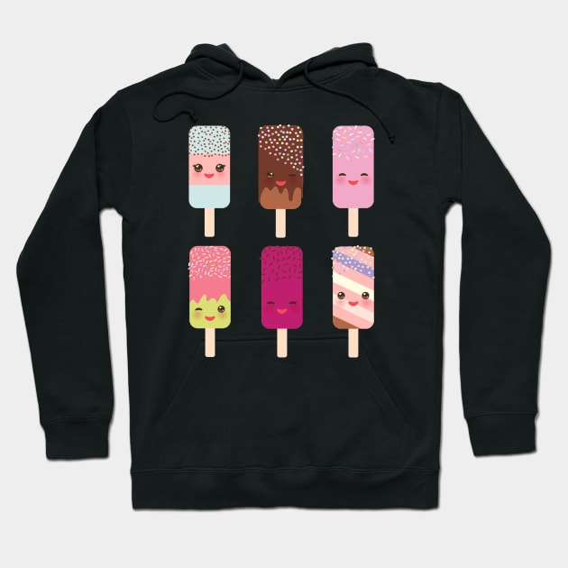 Ice cream, ice lolly Hoodie by EkaterinaP